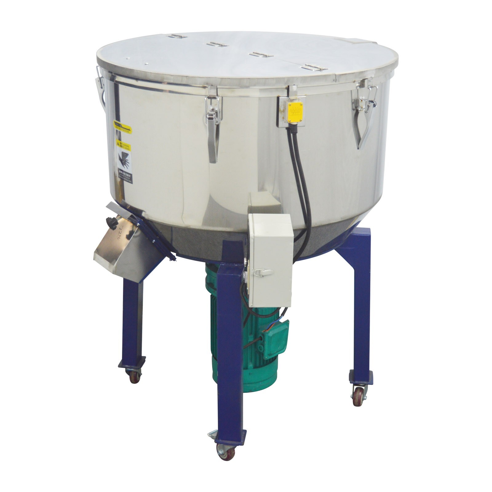 Vertical Stainless Steel PVC Plastic Particle Color Mixer Food Feed Dry Powder