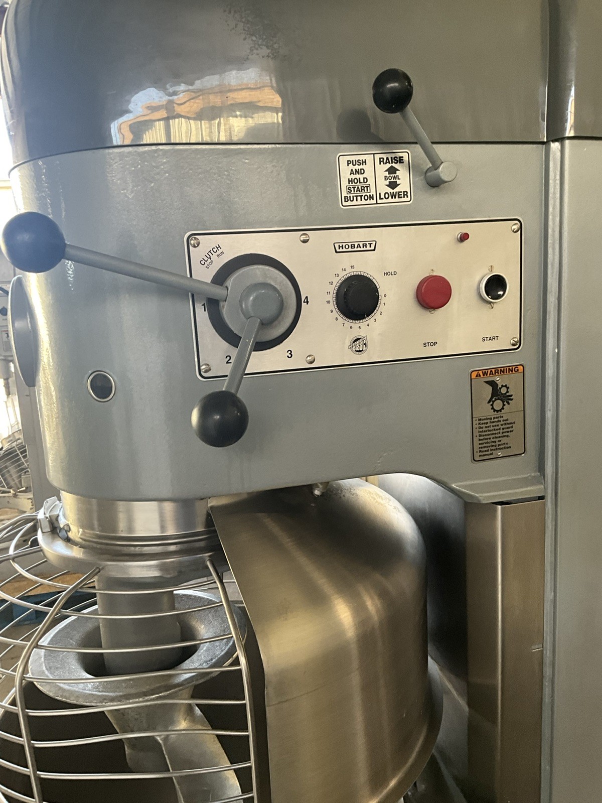 Hobart 80qt Dough mixer M802 Pizza Bakery Planetary Floor Mixer Bowl 80qt hook