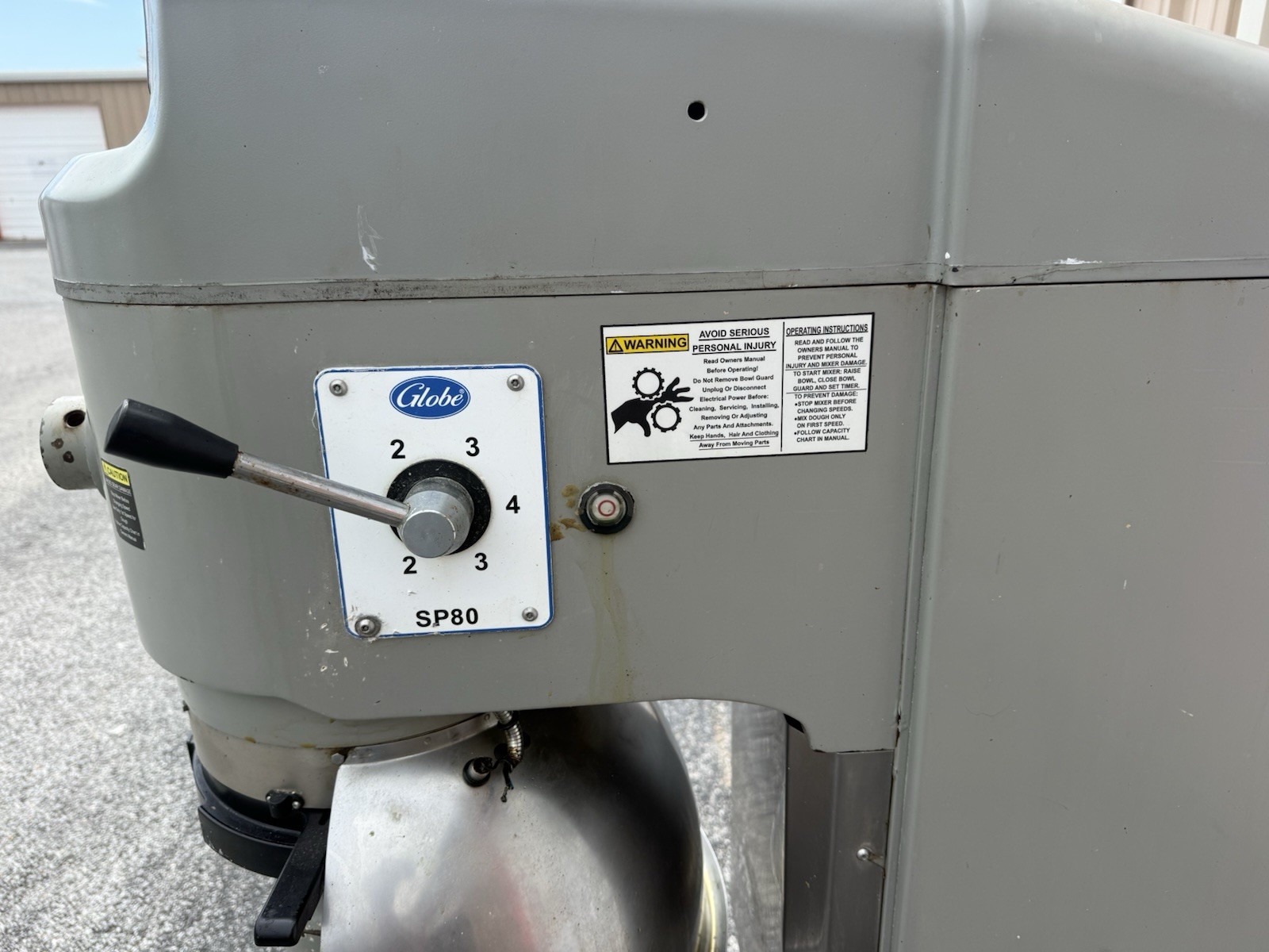 Globe SP80 (80 Qt) Commercial Planetary Mixer WILL SHIP