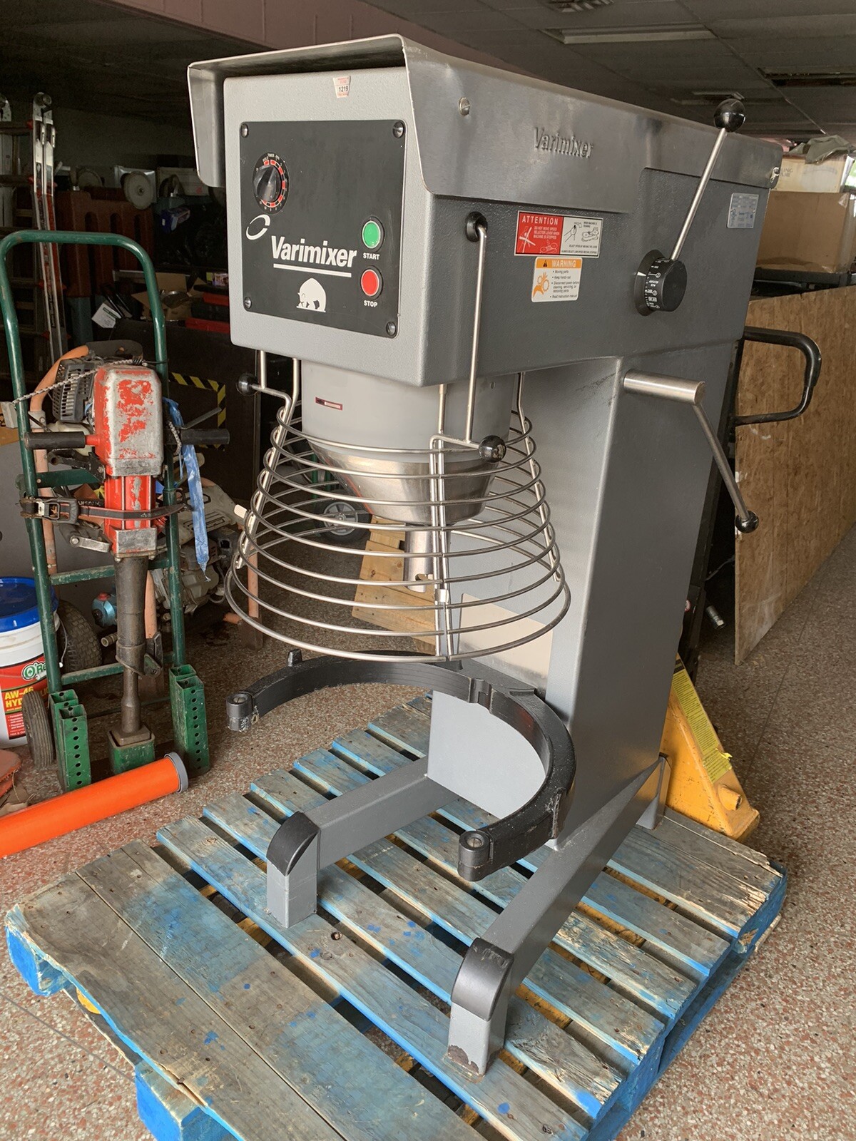 Varimixer, W60, 3HP, 220Volt, 3 phase, MFG date 2008