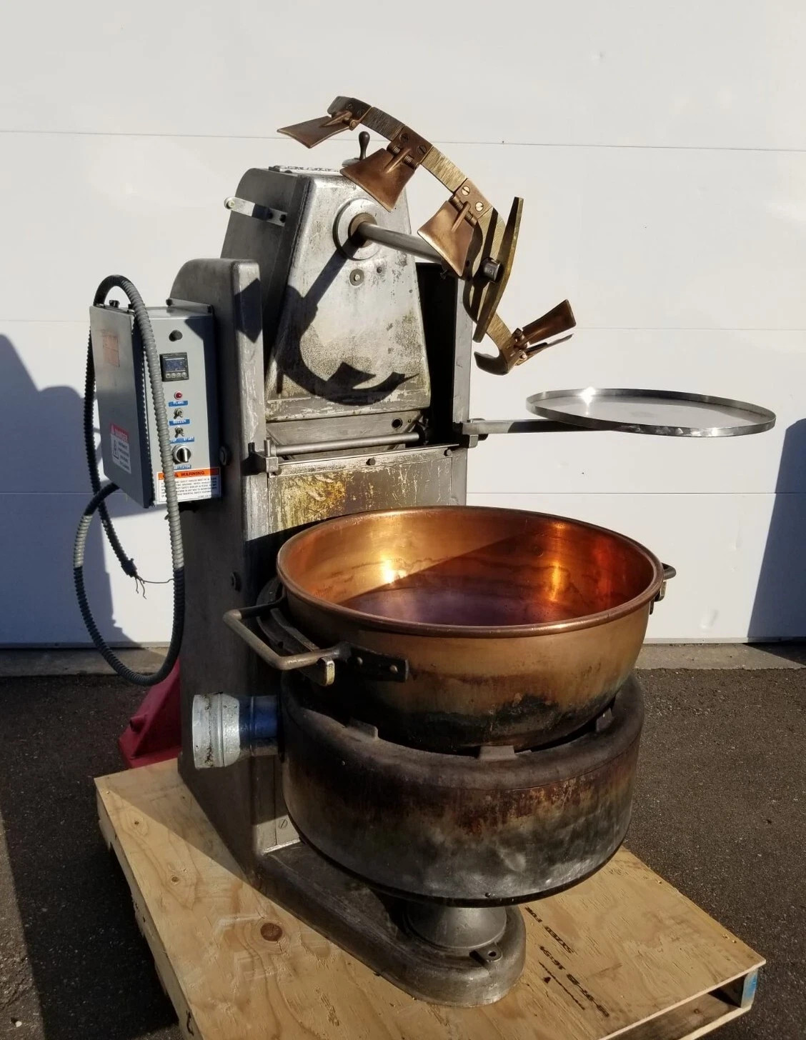 SAVAGE BROS S-48 Fire Mixer Mixing Kettle Confection Fudge Caramel Toffee Gummie