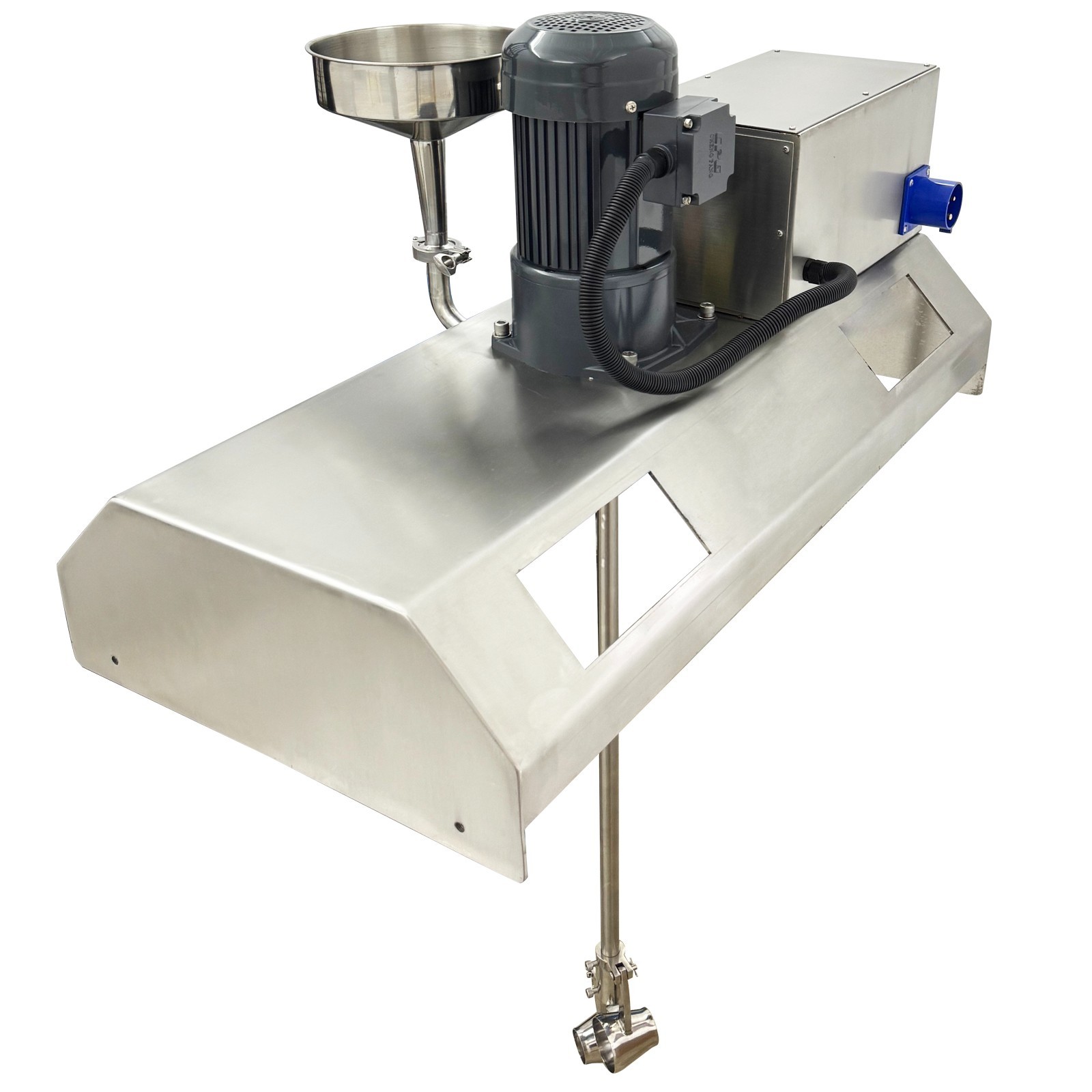 110V IBC Tote Mixer Agitator Electric Agitator for Paint Mixing Variable Speed