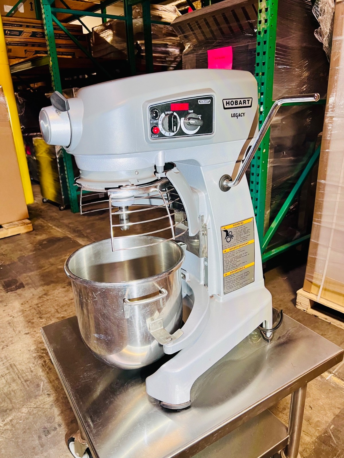 Hobart HL120 12 Qt Bakery Mixer 1/2 HP with Bowl & Attachments