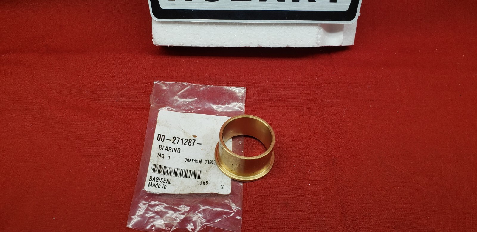 Hobart 40 Qt Mixer D330 D340 Bronze Bearing Lower Clutch Gear P/N 00-271287