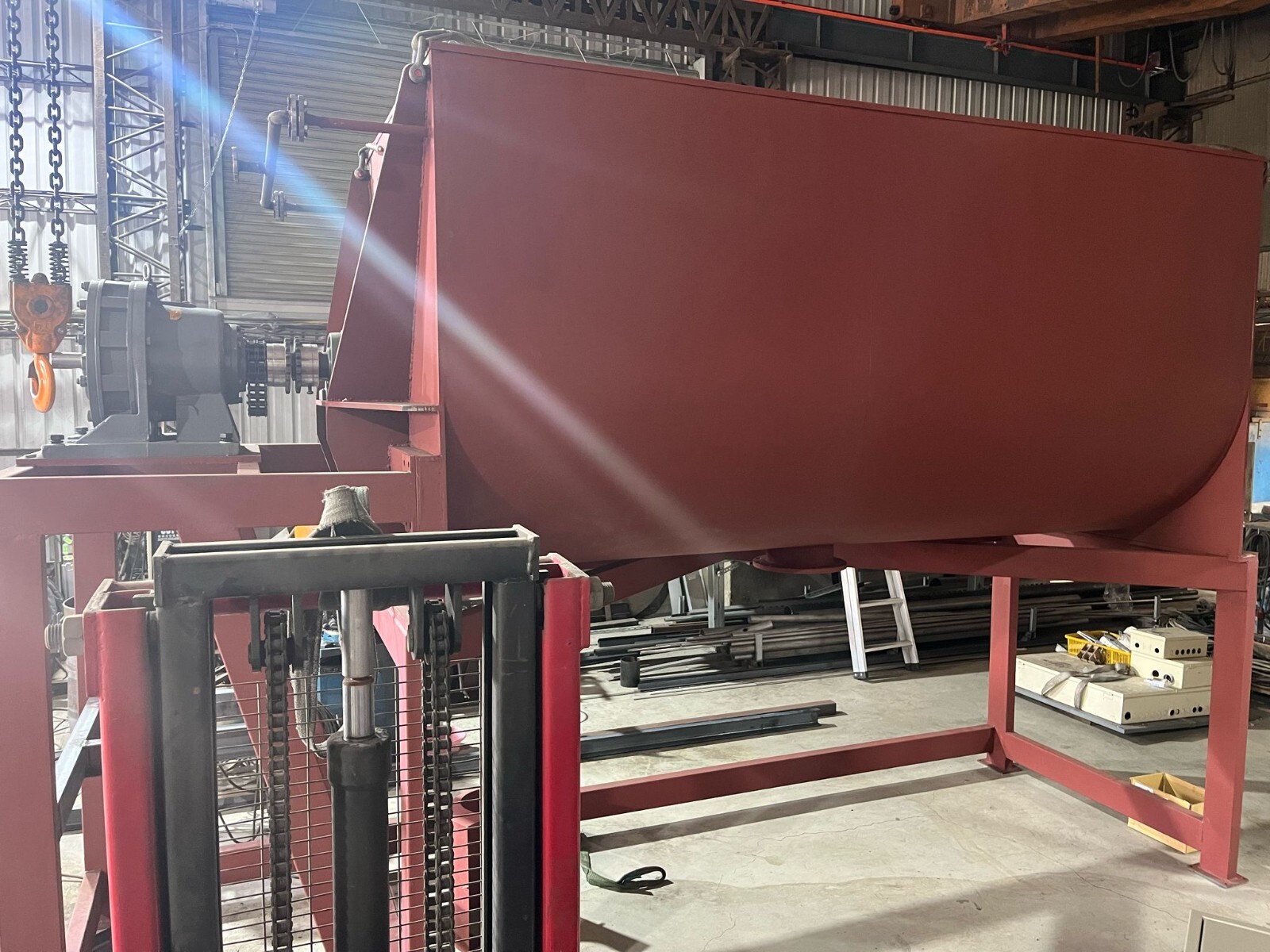 Jacketed Ribbon Blender Ribbon Mixer 200 Cubic feet SS41 Brand New