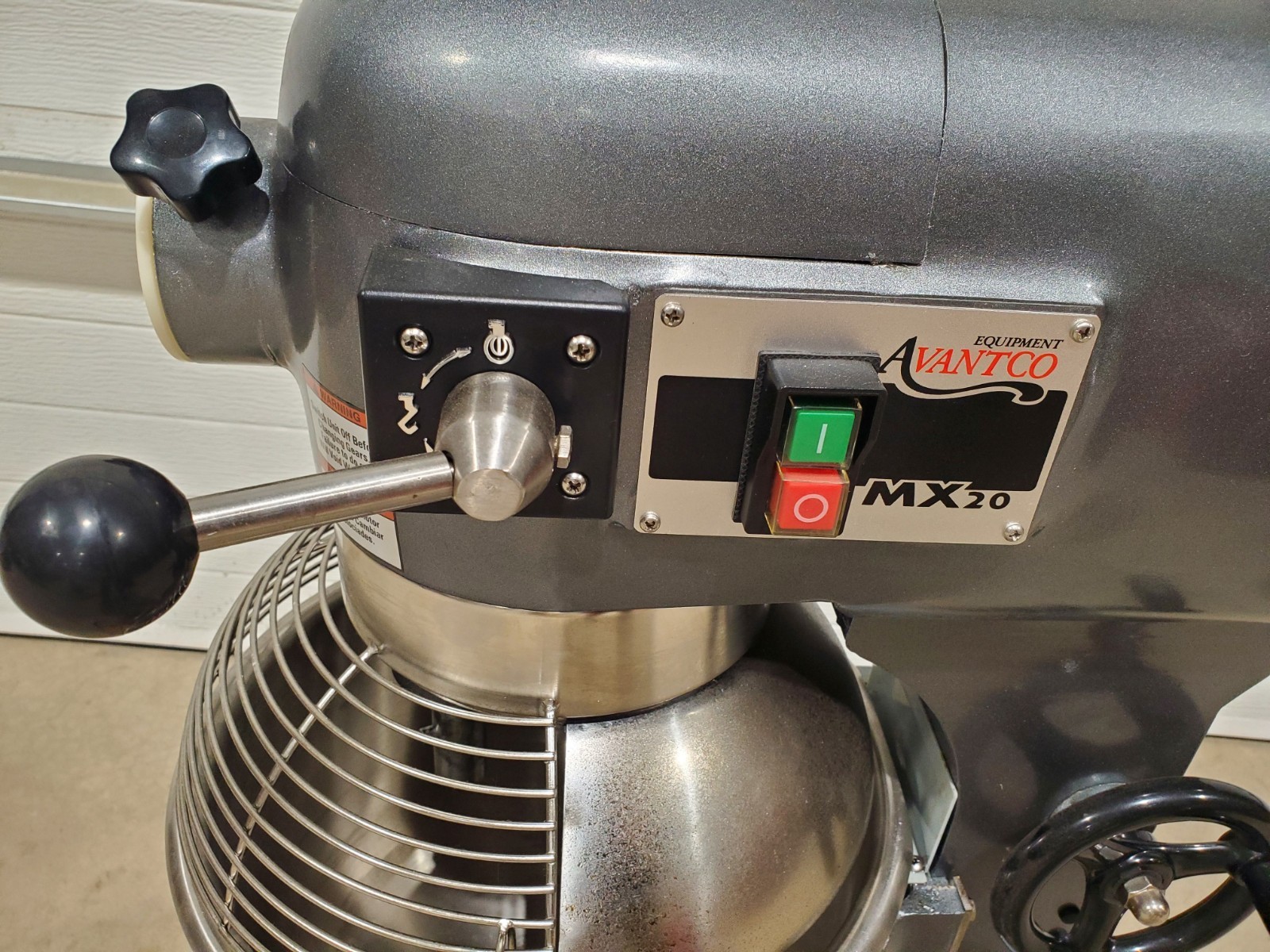 Avanto MX20 Commercial Mixer – Heavy Duty Food Dough Mixer