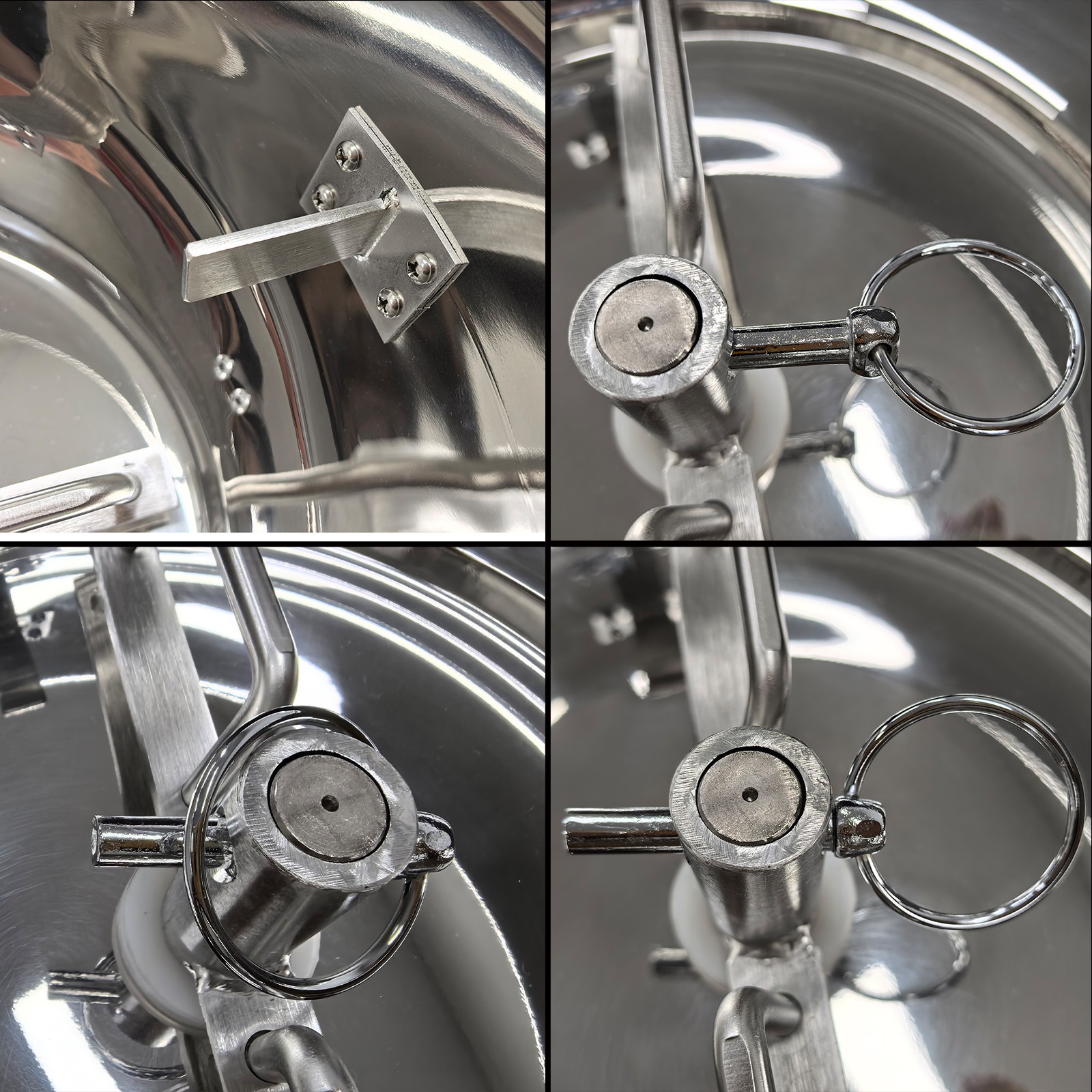 17.6 lb Stainless Steel Bowl Lift Dough Mixer for Dough, Butter, Meat & Salads