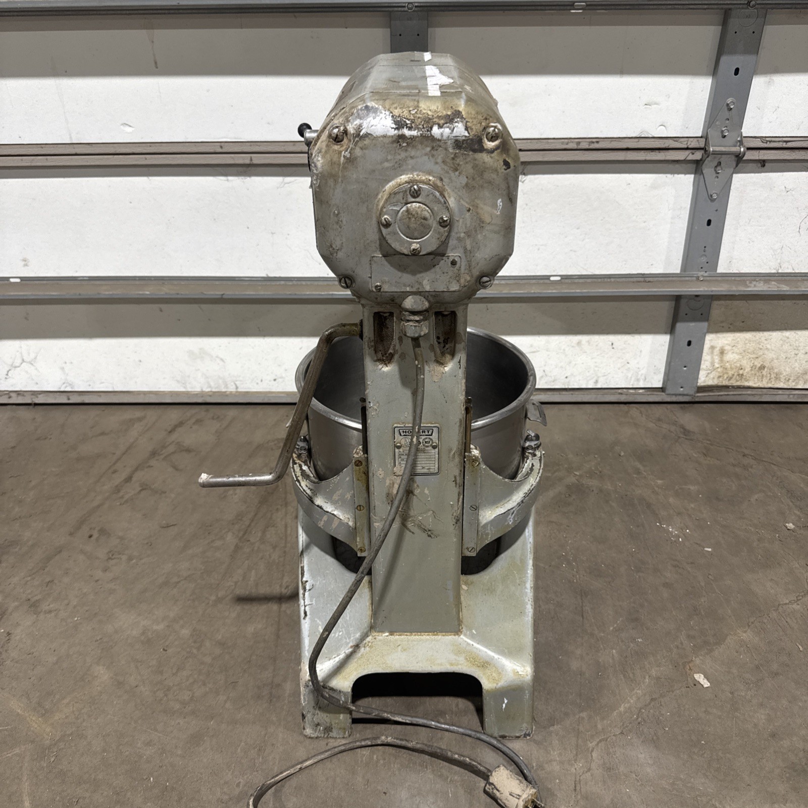 Hobart A-200T 20 qt Commercial Dough Mixer With Bowl 3 Speed Timer