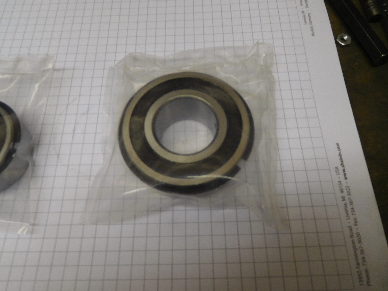 New Bearing 60 80,qt H600 L800 P660 mixer, replaces Hobart number BB-009-48 #69