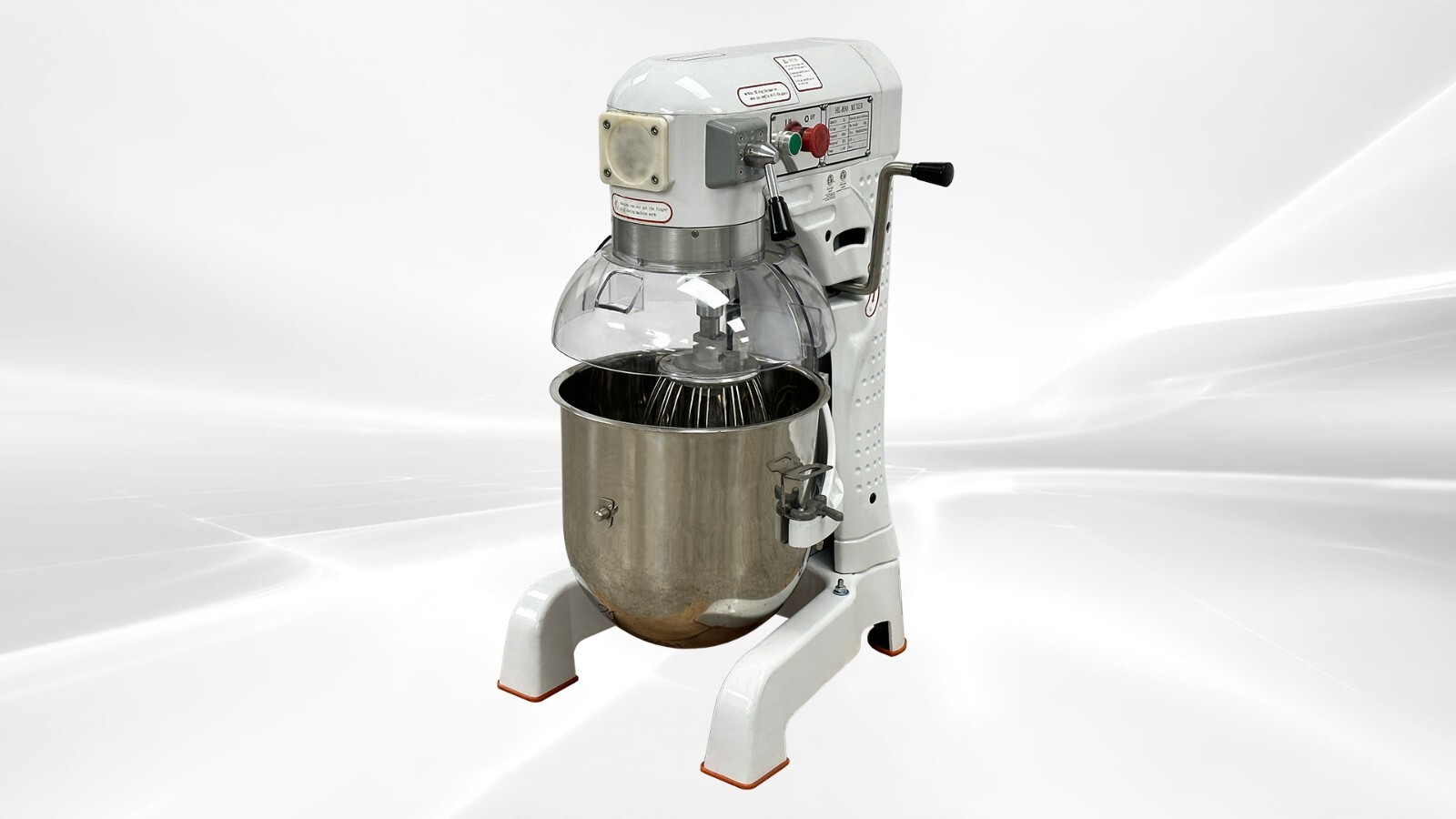 NEW 30 Quart Gear Mixer Machine 3 Speed Commercial Bakery Kitchen Equipment NSF
