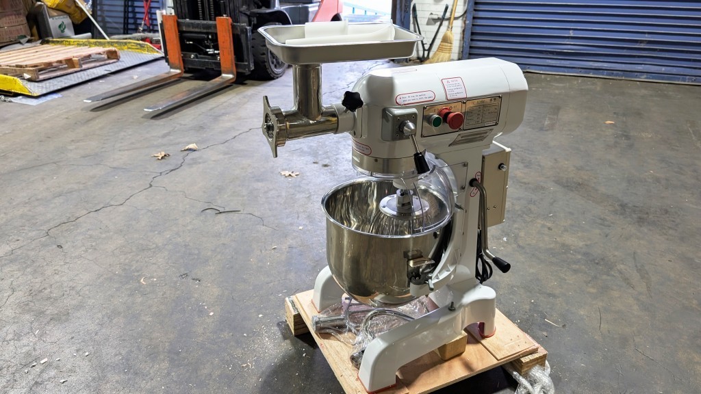 NEW 20 QT Mixer Machine w/ Mincer Head 3 Speed Commercial Equipment Grinder NSF
