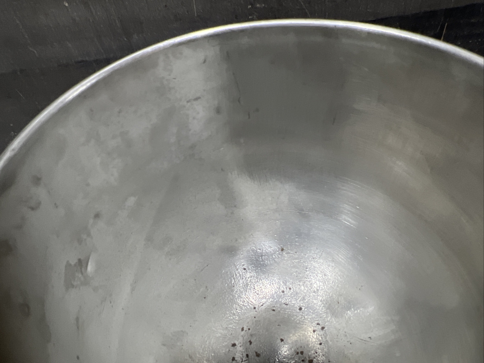 Vintage Hobart 20 QT Quart Mixer Steel Mixing Bowl Used Surplus