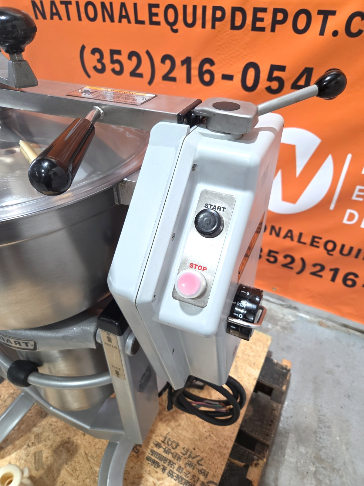 LATE MODEL HOBART 45QT HCM 450 VCM w/ Blades, and MORE – 5 HP/200V – Watch Video