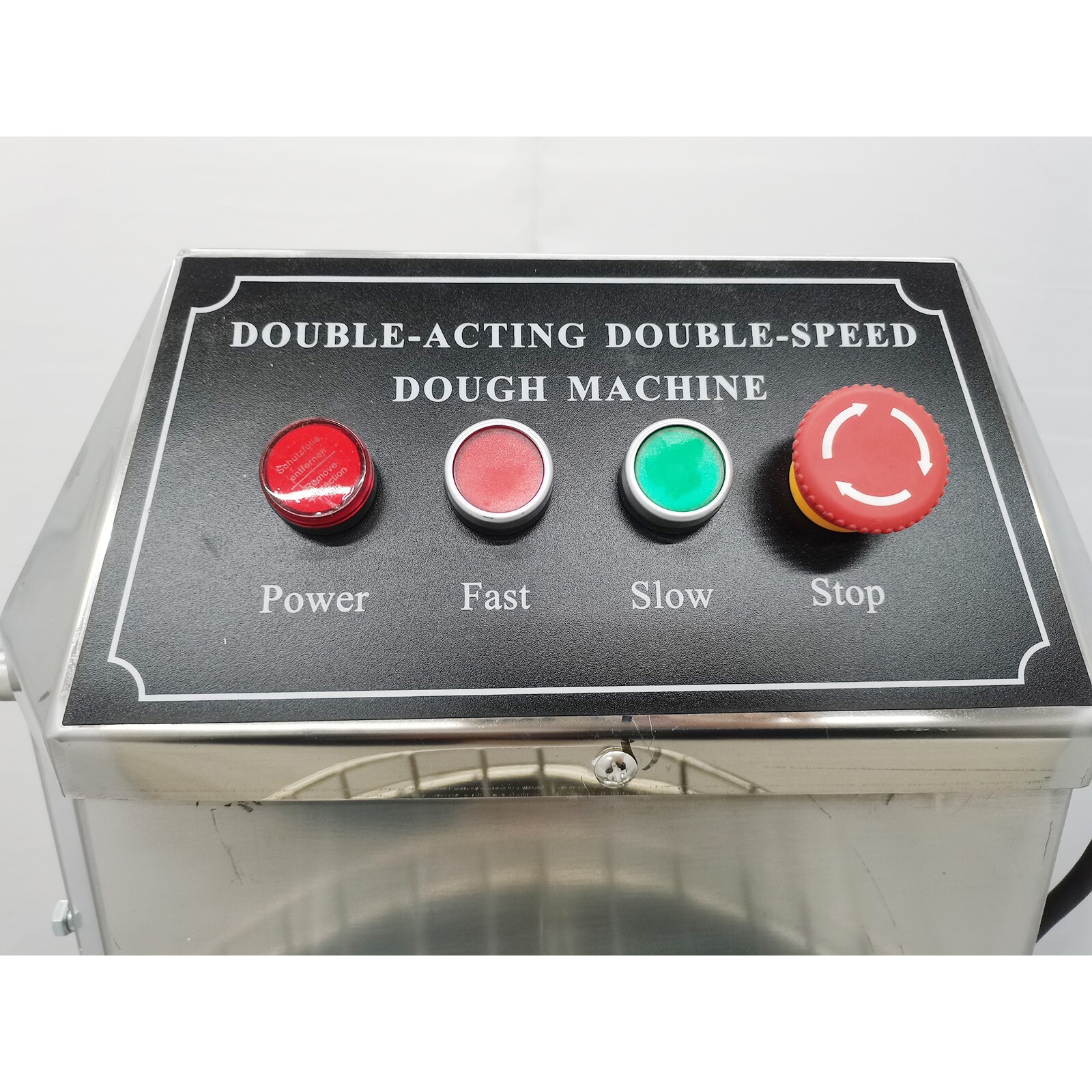 110V 30L Commercial Dough Mixer Food Preparation Double Speed Spiral Dough Mixer