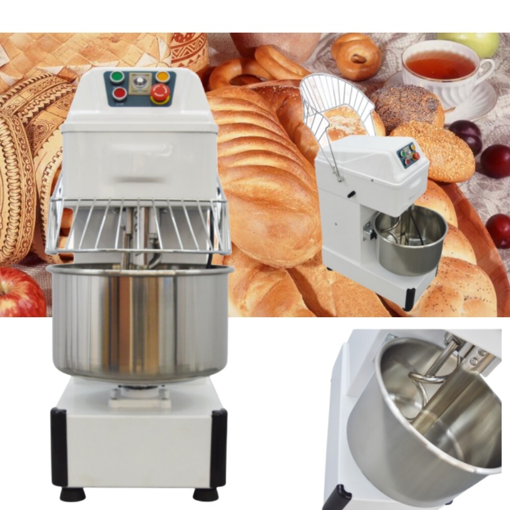 1.5KW Commercial Bread Two-speed Dough Mixer Dough Forming Machine Food Mixer