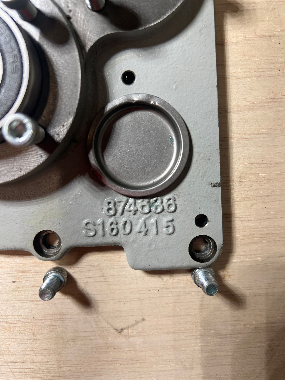 Genuine Hobart HL200 20qt Mixer Transmission & Bearing Cover Assembly