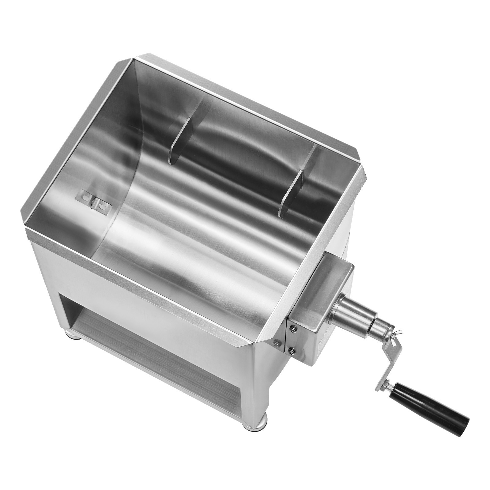 Commercial Manual Meat Mixer 120lb Hand Food Sausage Mixing Machine Stainless