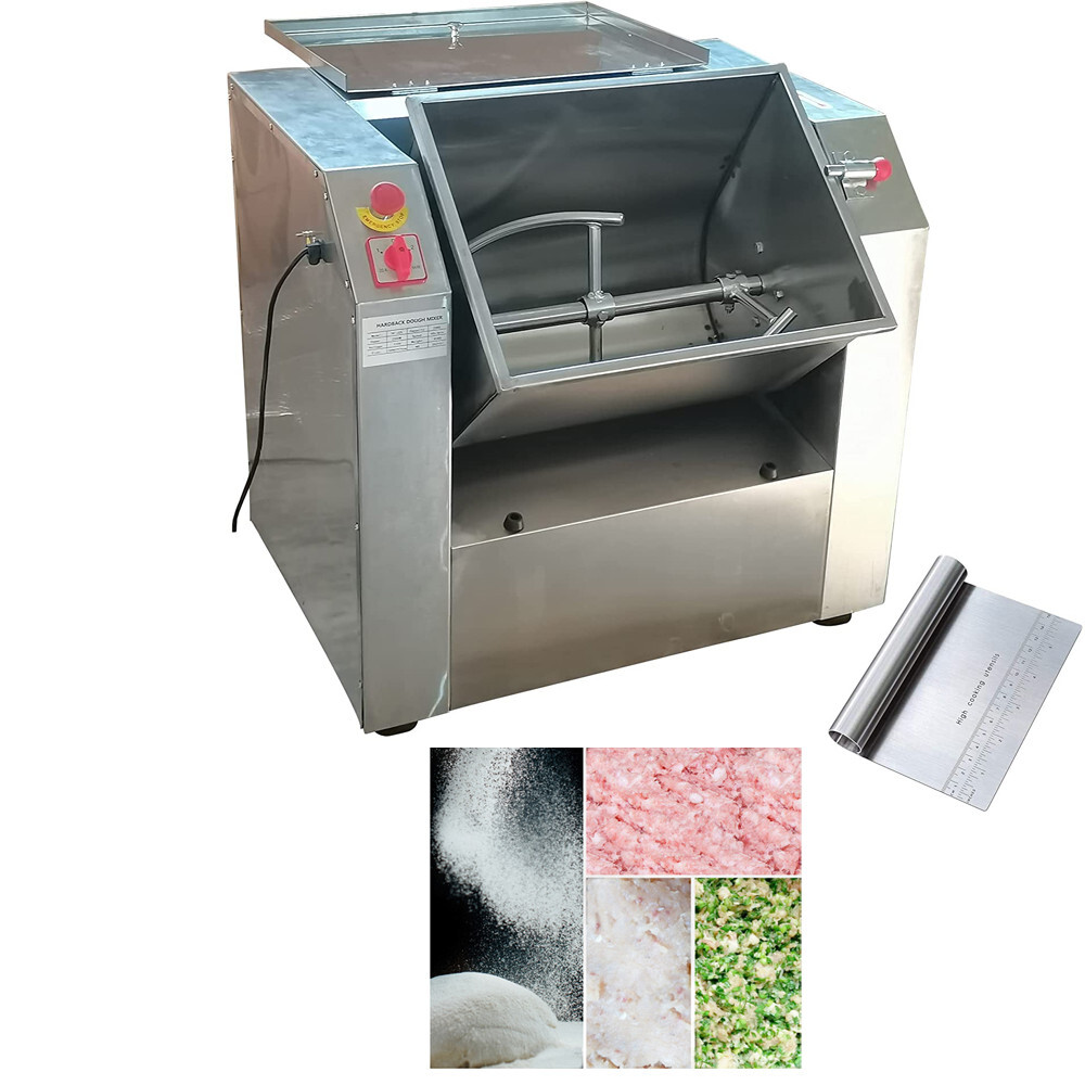110V Commercial Dough Mixer Machine 50QT Electric Flour Meat filling Mixer