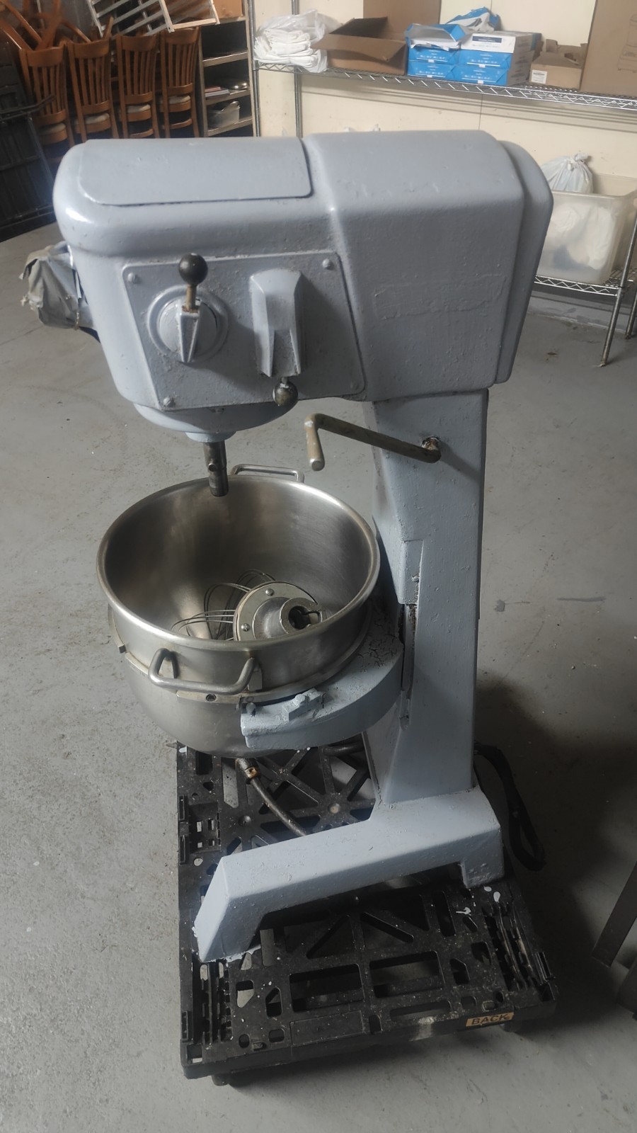 Hobart D300 30Qt Commercial Mixer 115V Tested Working w/ Bowl Hook Paddle