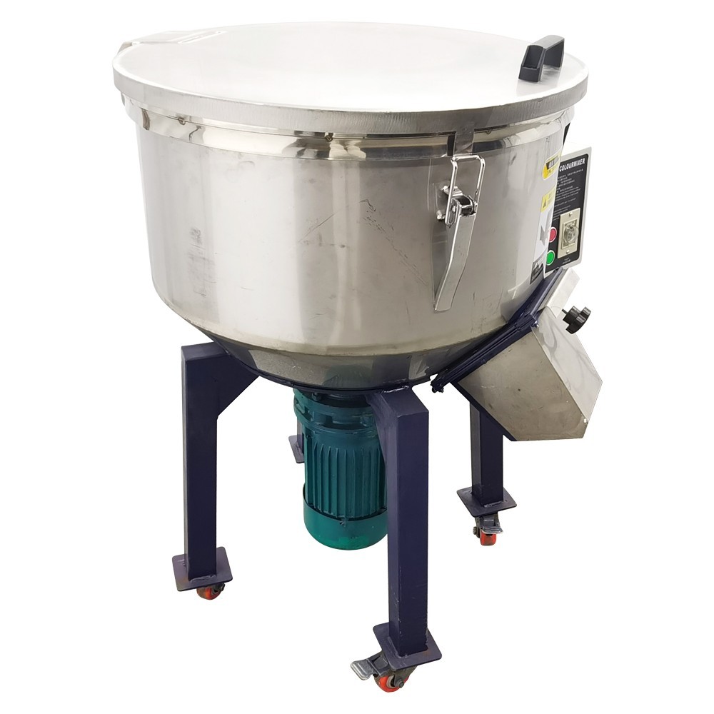 110V 1500W Vertical Color Mixer Plastic Particle Blender Mixer Agitator 50KG