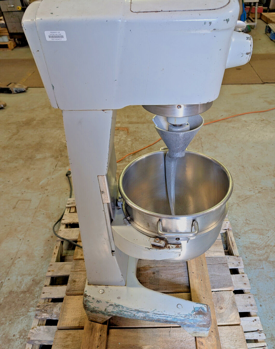 Hobart D-300T Commercial Mixer 30 QT w/ Bowl Whisk Dough Hook Chopping Paddle