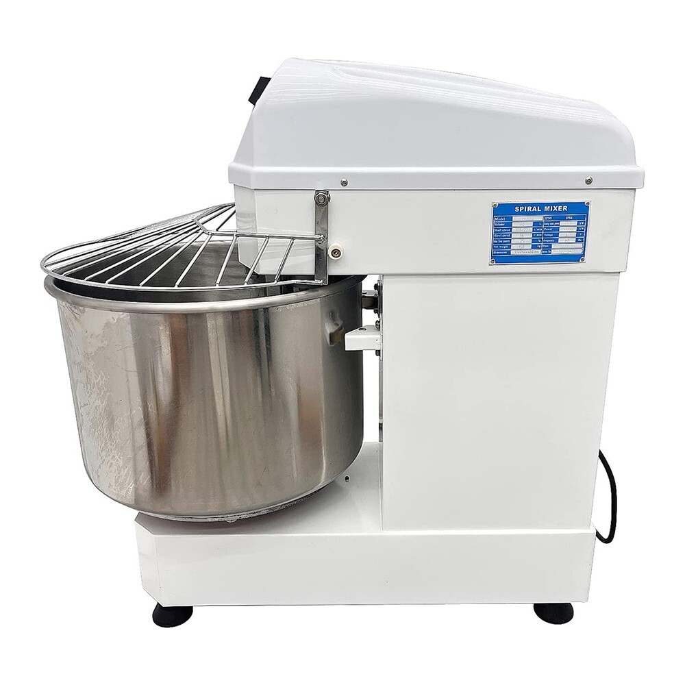 220V Electric Dough Mixer 60QT Stand Mixer Spiral Dough Kneading Machine 3 Phase