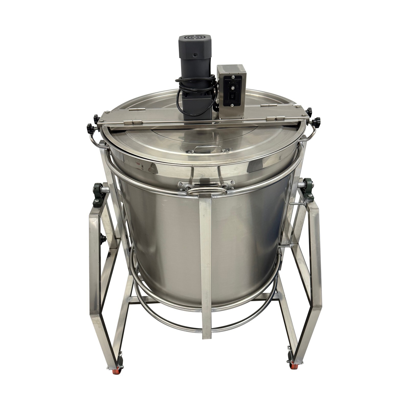 110V Automatic Electric LPG Heating Stirrer Pot 240L Stainless Steel Food Mixer