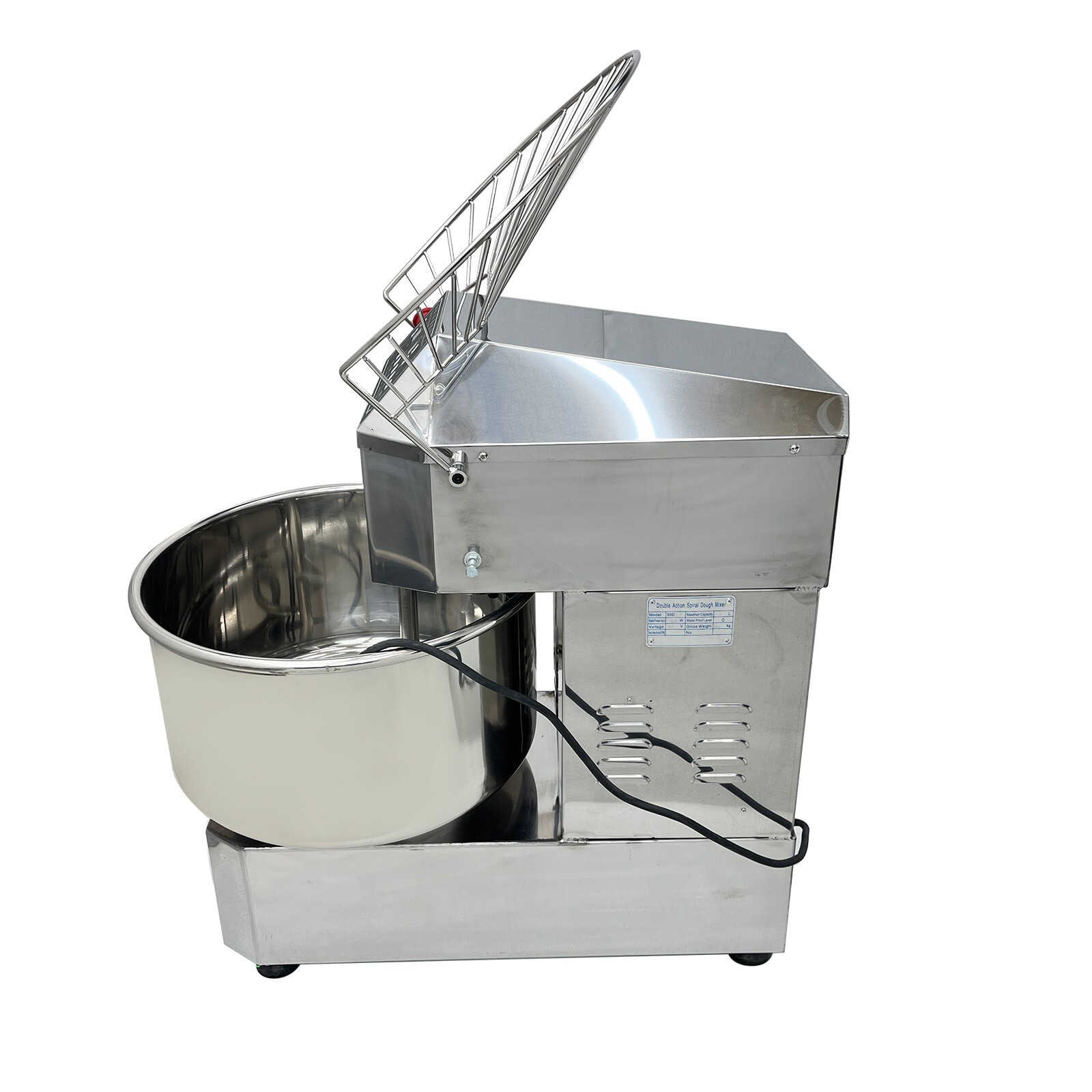 110V 50L Commercial Dough Mixer MachineTwo Speeds Double Speed Dough Mixer 11