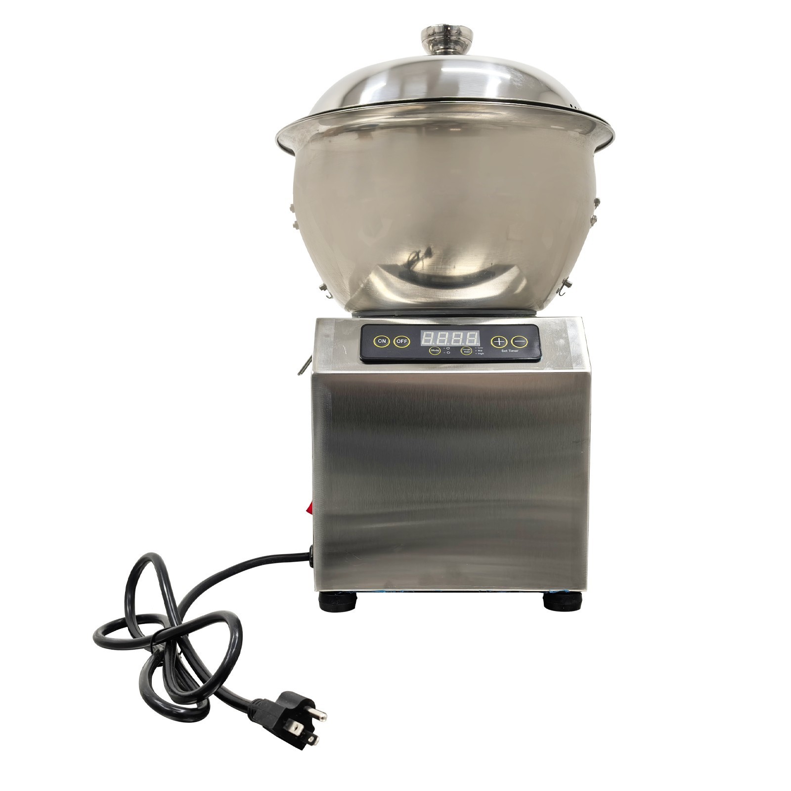 8KG 110V Electric Dough Mixer Bread Kneading Machine Auto Flour Mixer w/Heating