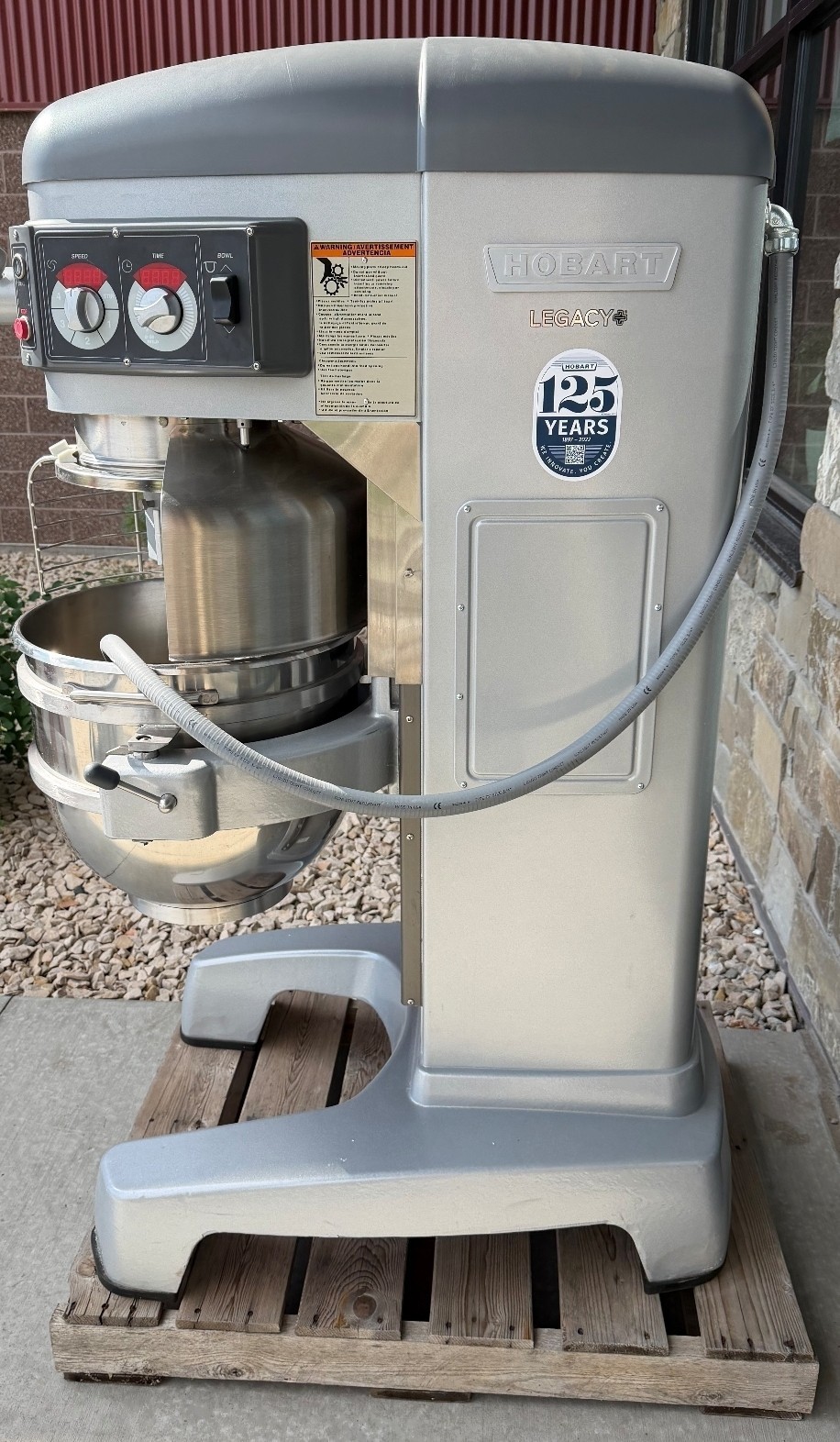 **NEW**Hobart Legacy HL600 60 Quart Commercial Dough Mixer – With ATTACHMENTS