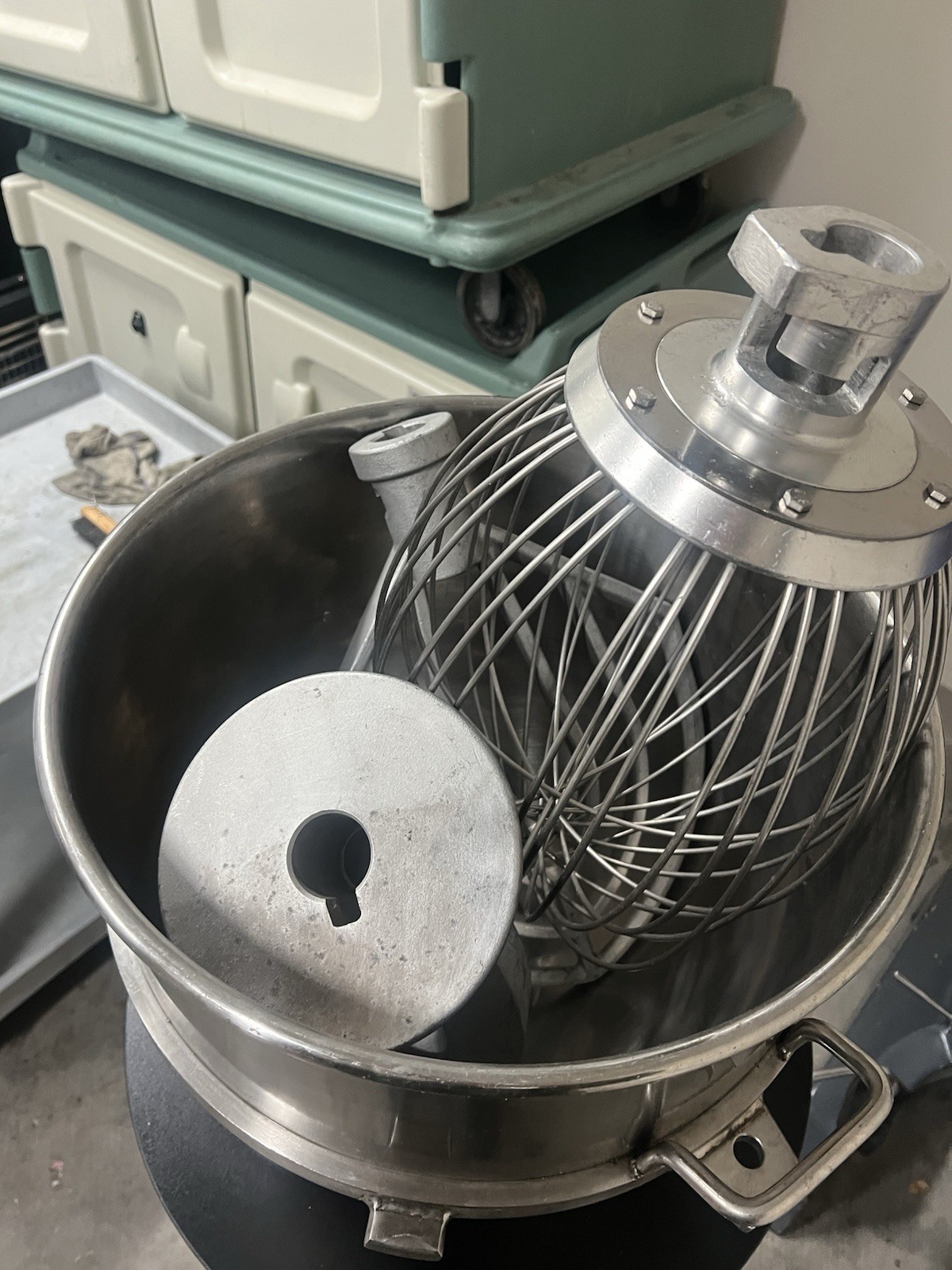 Vollrath Floor Model Commercial Mixer 3 Speed Bowl Whisk Paddle Dough Hook