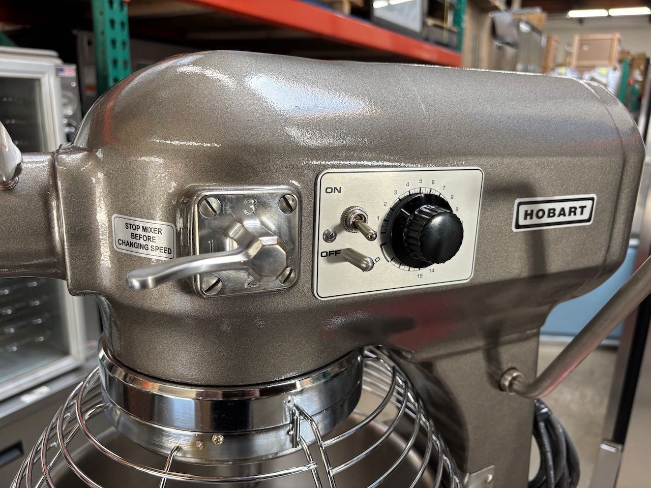 20 Quart Mixer Hobart A-200T NEW Bowl & 3 Attachments W/ Safety Cage Guard 120V
