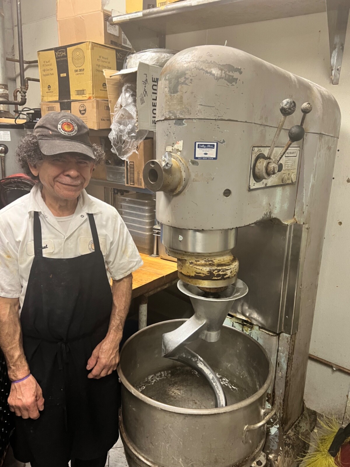 Hobart L800 – 80qt Mixer w/ Bowl And Dough Hook – 2 HP