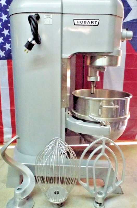 Hobart H600T 60Qt Commercial Mixer 1.5HP Bakery Pizza Dough Mixer