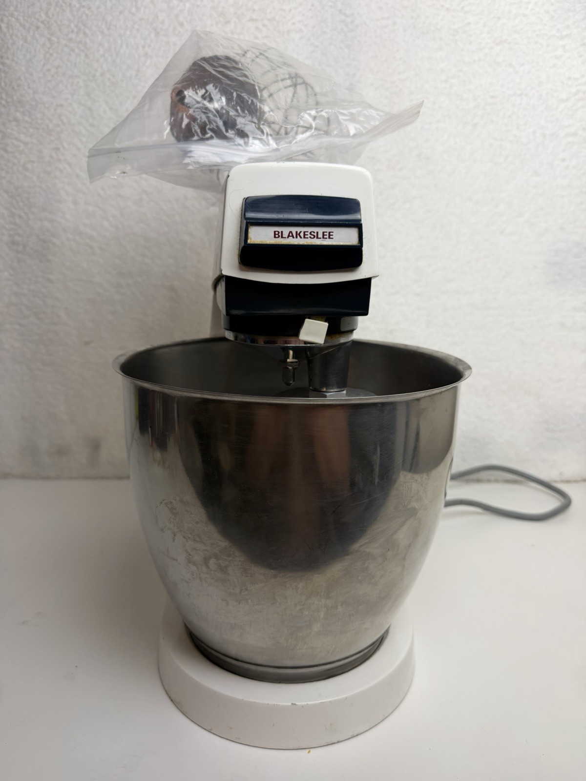 Blakeslee Commercial Countertop Mixer w/ Bowl & Attachments Tested Works A717