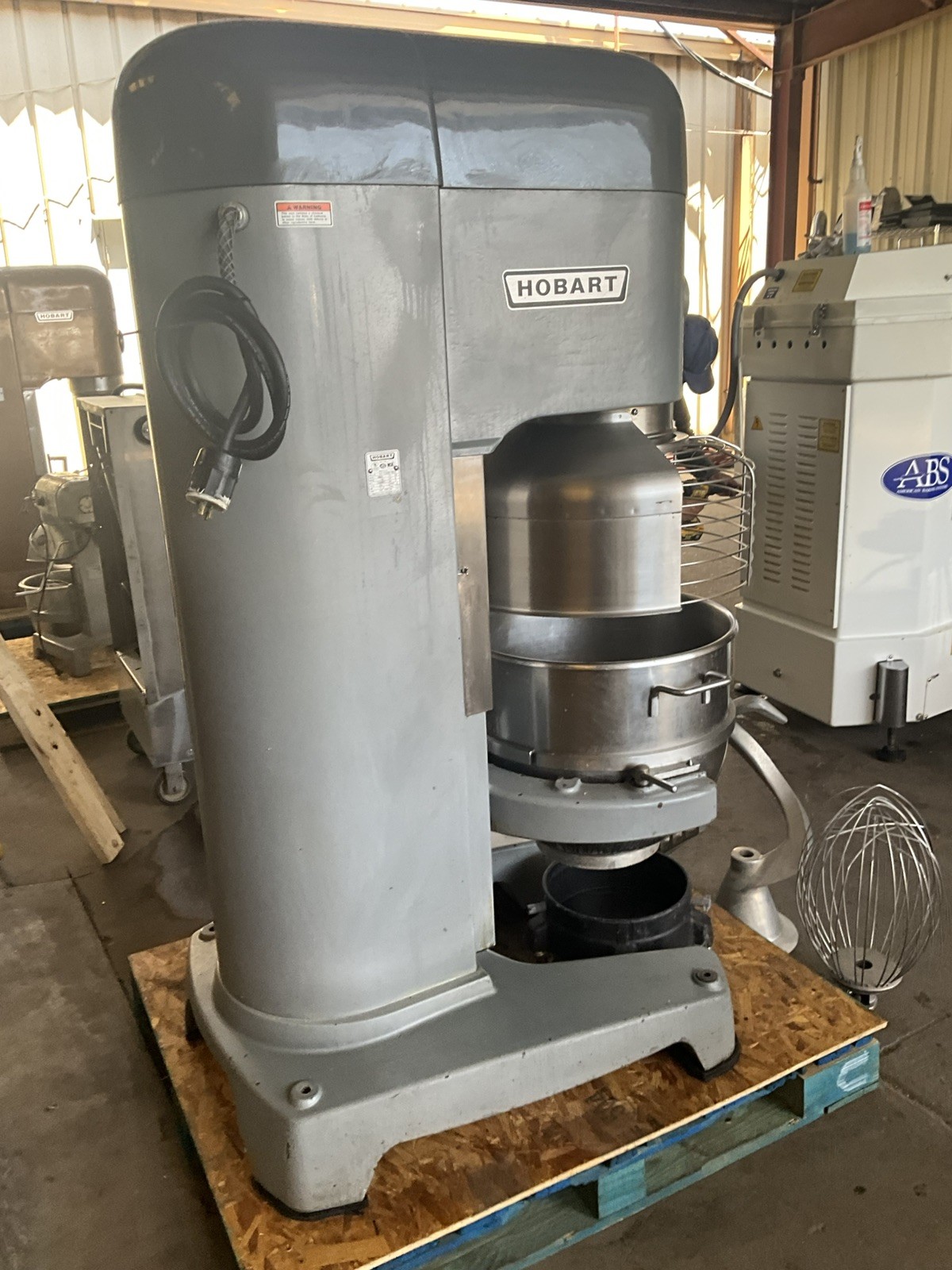Hobart 80qt Dough mixer M802 Pizza Bakery Donut Pastry bowl guard A