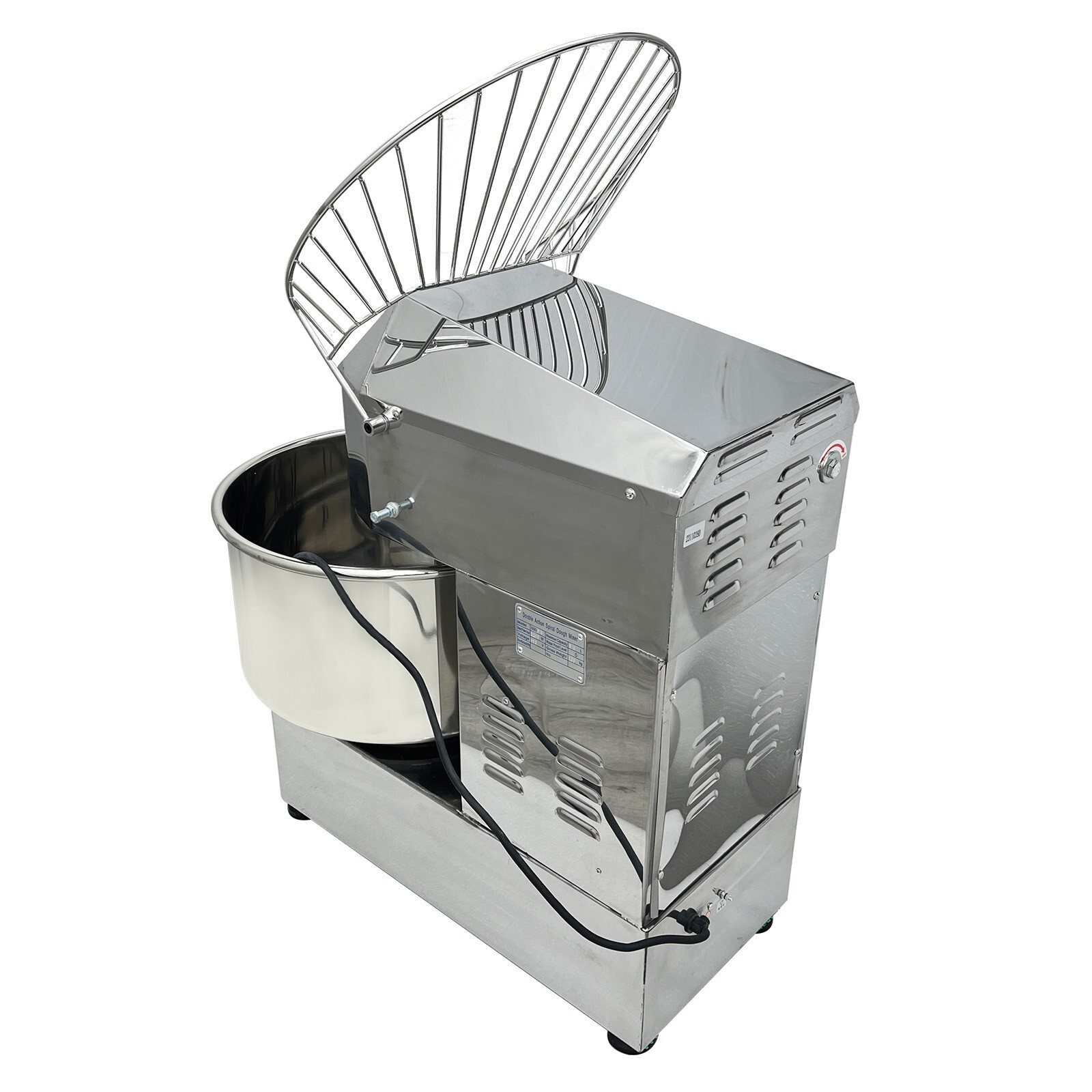 Electric Dough Mixer 50L Double Action / Speed Stand Flour Mixer Time Setting US