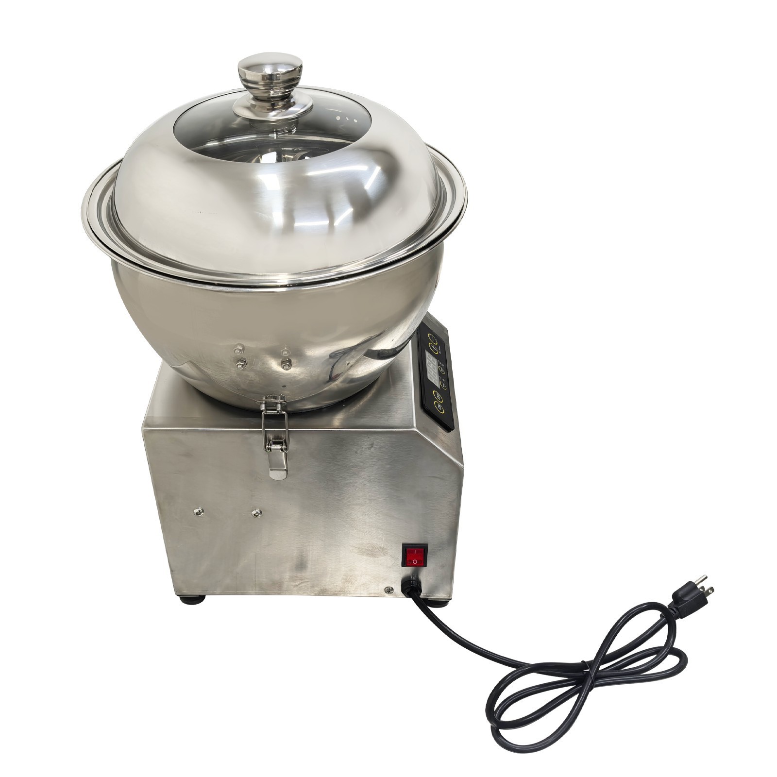 8kg Commercial Dough Kneading Machine with Heater Dough Mixer Time Control