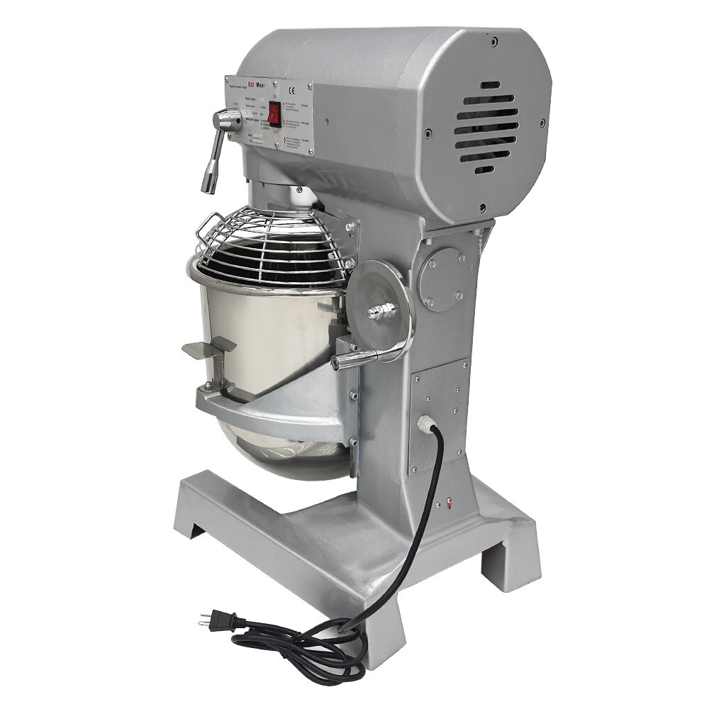 30L Commercial Dough Mixer 110V Electric Food Mixer Flour Mixer 3 Speeds Adjust