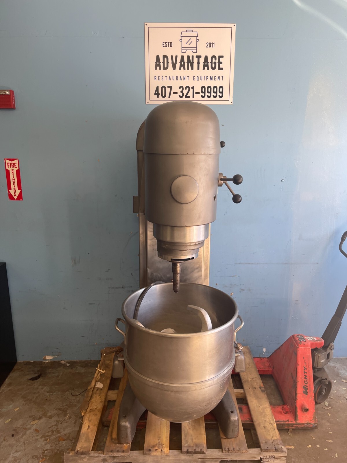 Hobart Mixer 140qt 5hp 3phase -v1401