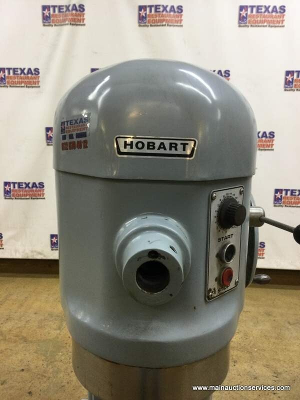 Hobart H-600T, 60 Qts Dough Mixer With Bowl & 1 Attachment