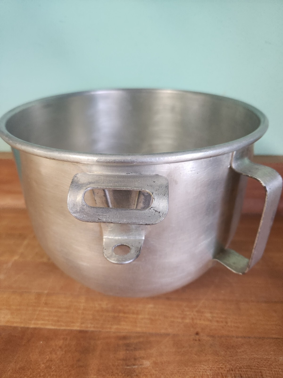 Vintage KitchenAid Hobart 5 Qt. Tin Steel Bowl, 5 Quart N-50, Model G & K5-A EUC