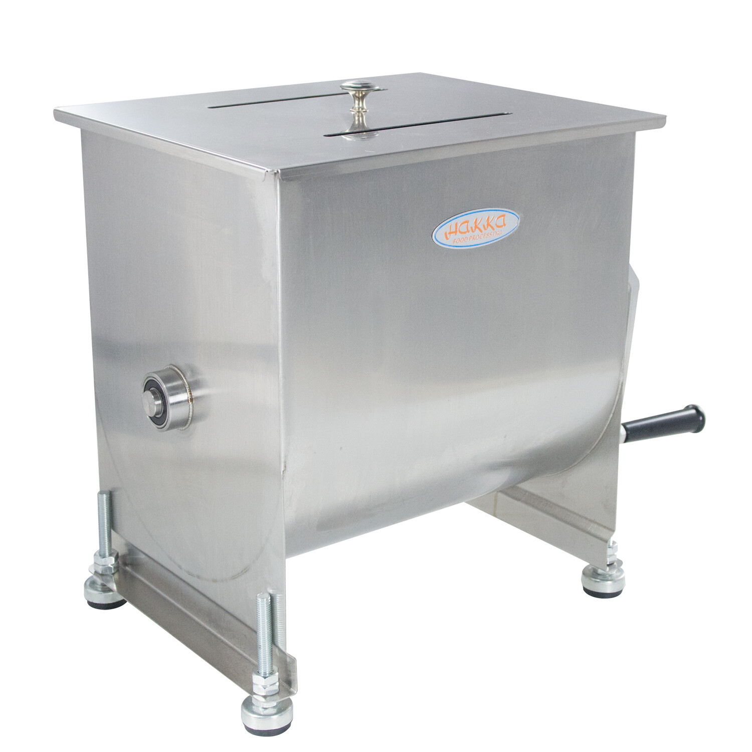 Hakka Refurbished Meat Mixer Stainless Steel 15/30/90LBS Meat Mixing Hopper