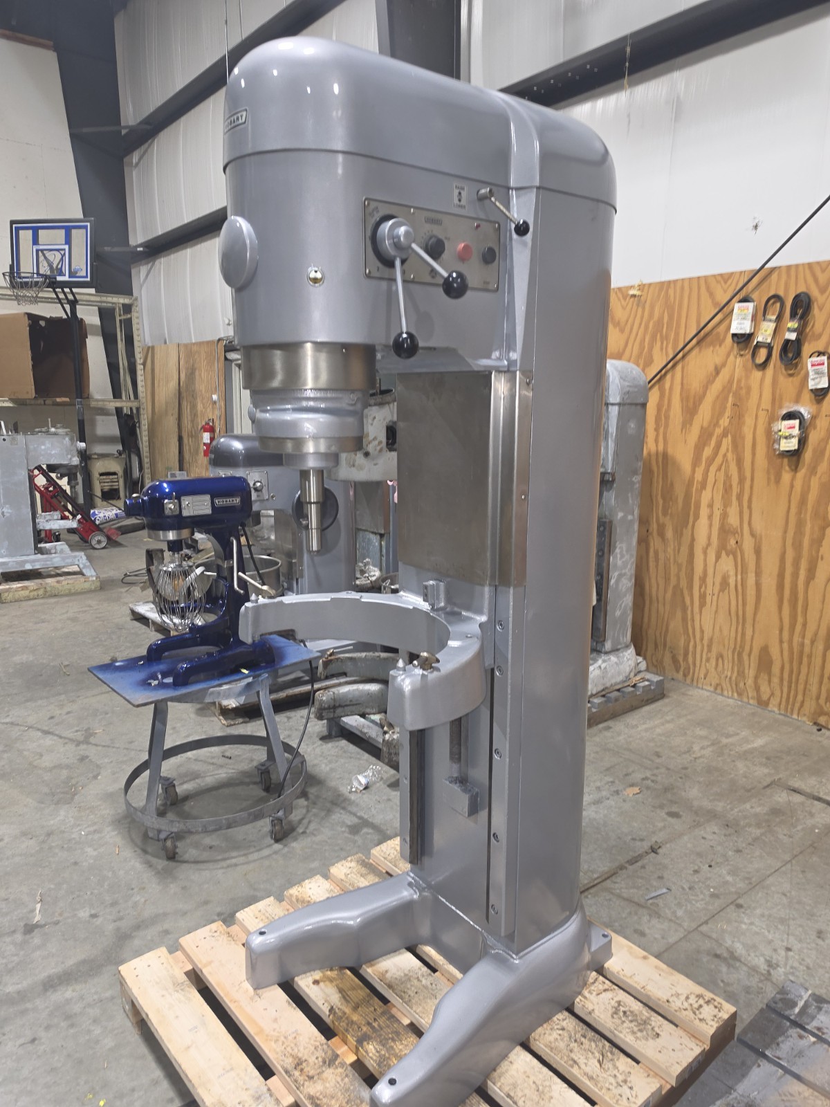 Hobart 140 Qt V-1401 Mixer Tall Boy 5 hp 3 Phase Full Rebuild