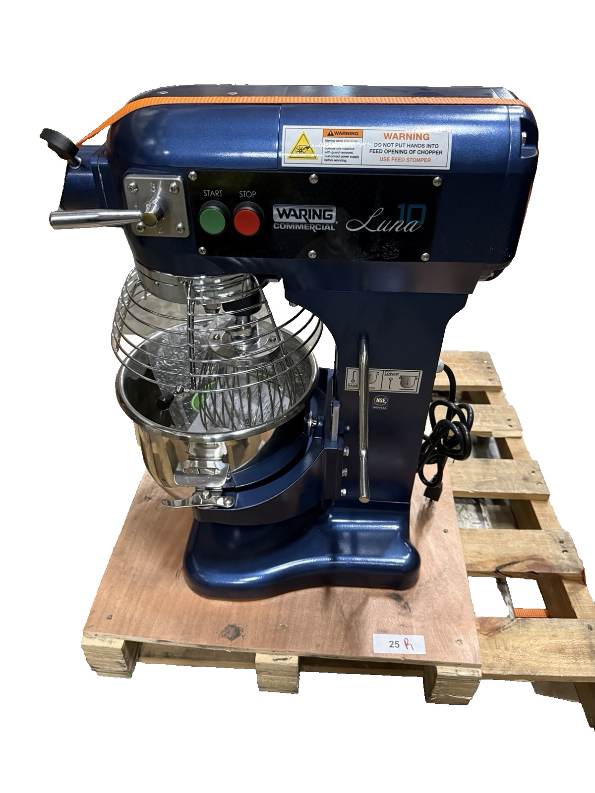 WARING Countertop 10qt Stand Mixer, WSM10L Commercial Luna Planetary