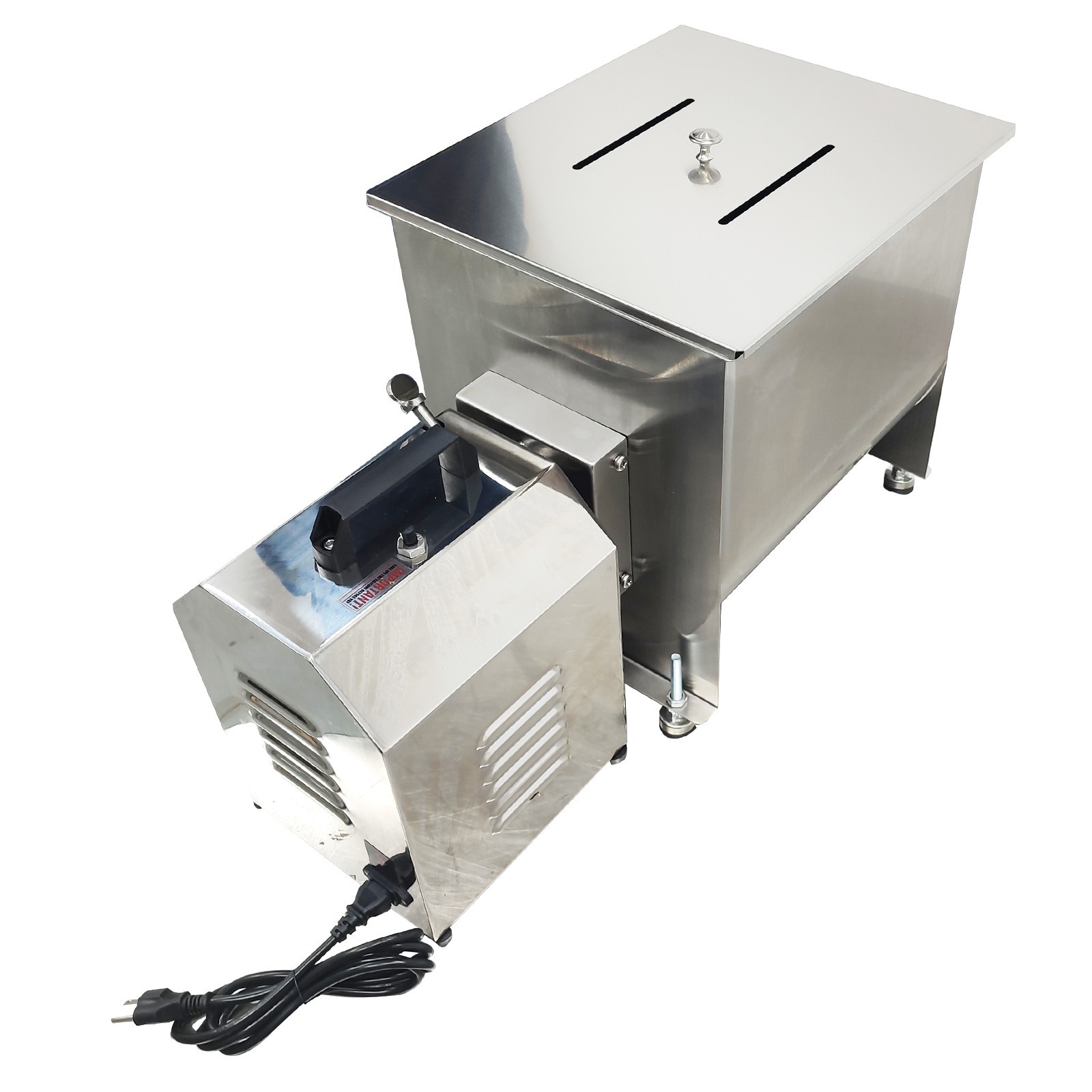 Electric Mixing Blender 40L Hopper Stuffing Mixer Sauce Blender Feed Agitator