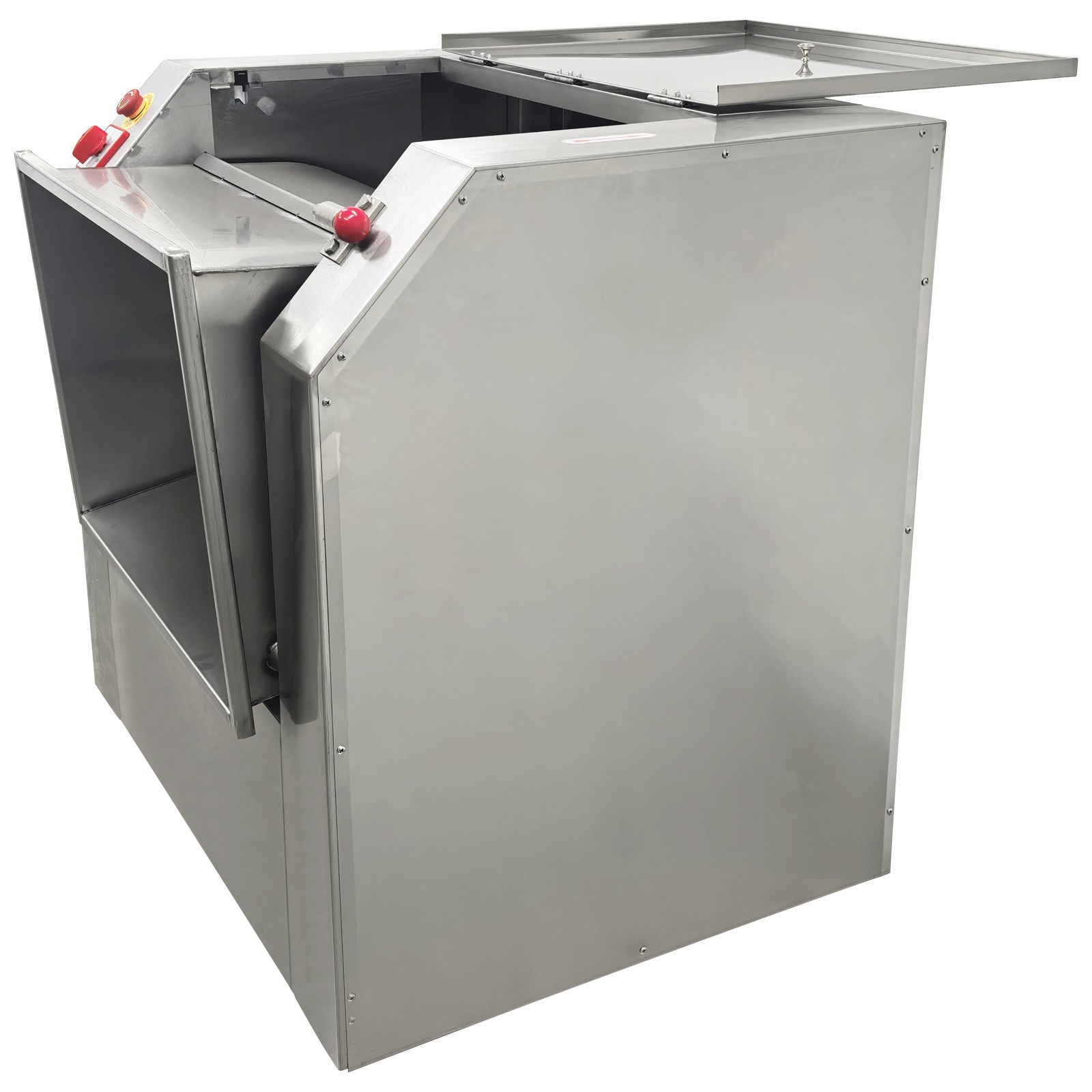 Upgraded! 50KG Commercial Dough Mixer 110V Food Mixer Flour Mixer 90° Tilt Bowl
