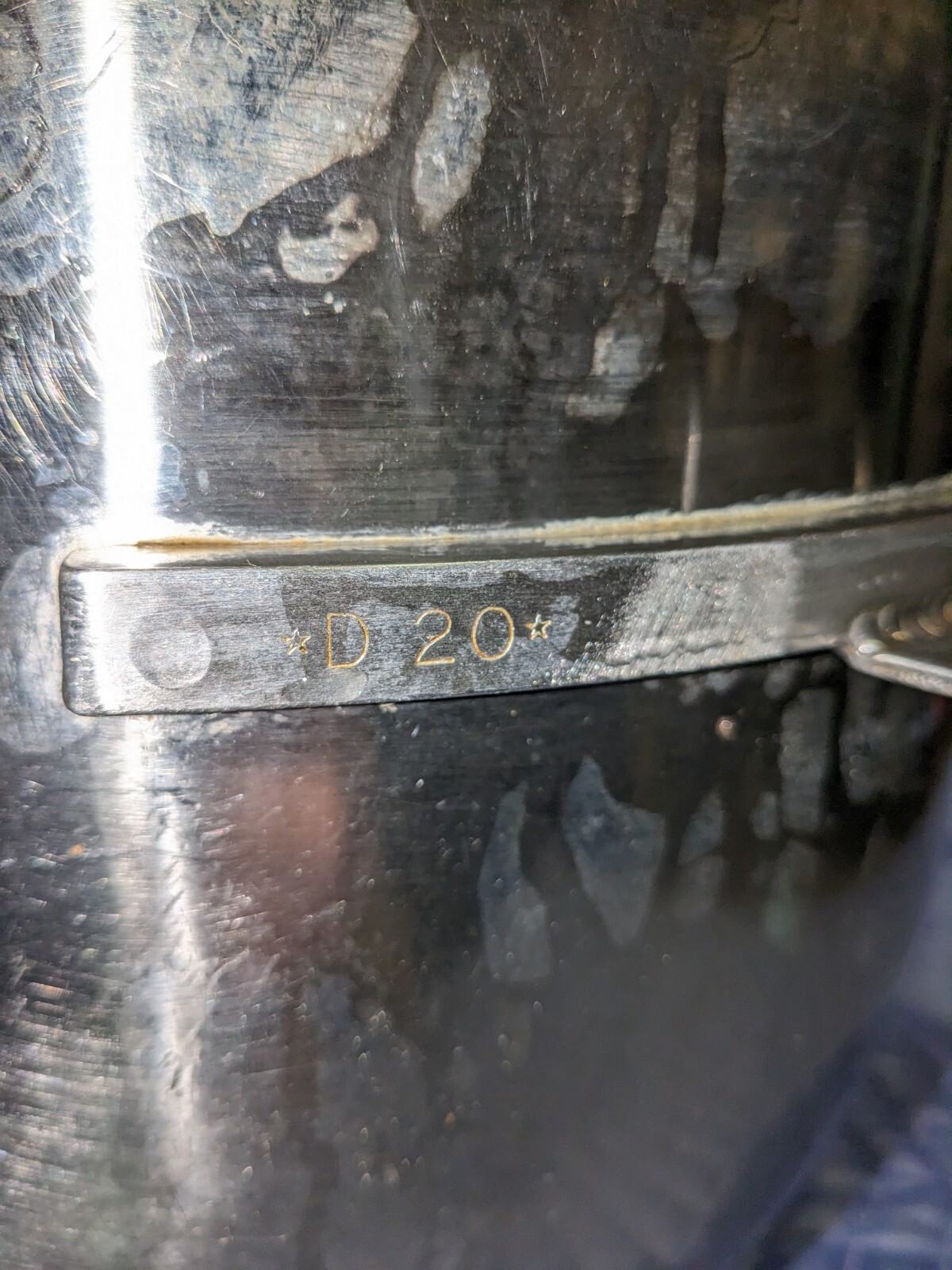 Hobart D-20 Mixer Bowl 20 Quart