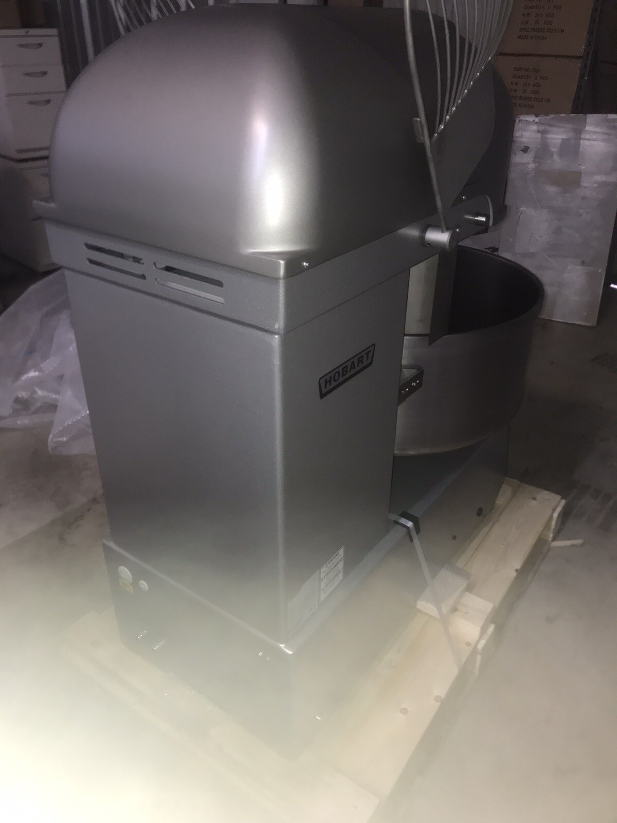 PRICE MATCH HOBART HSL180-1 150lb Capacity Commercial Spiral Dough Mixer READ