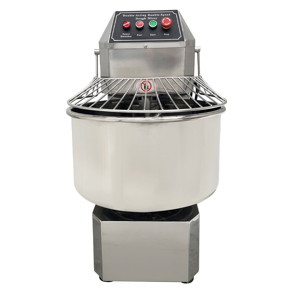 50L Commercial Double Action Double Speed Dough Mixer Stainless Steel 110V